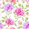 Beautiful roses seamless pattern