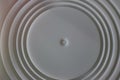 Beautiful round circles of different size concentric white grooves