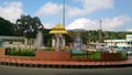 A beautiful round about in Tirupati Balaji temple India