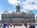 Beautiful Royal Palace in Amsterdam Netherlands Europe