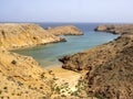 Beautiful rugged northeast coast of Indian Ocean. Oman