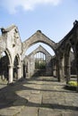 Beautiful ruins of St Thomas church, Heptonstall, Yorkshire