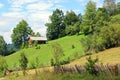 Beautiful rural hill landscape Royalty Free Stock Photo