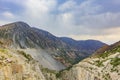 Beautiful rural landscape over Tioga Road