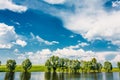 Beautiful Russian Lake River, Summer Nature Royalty Free Stock Photo