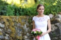 Beautiful russian young bride
