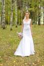 Beautiful russian young bride