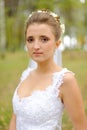 Beautiful russian young bride