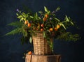 Beautiful rustic bouquet