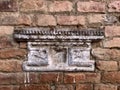 Beautiful and rustic ncient Nepali architectural detail