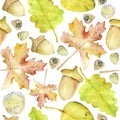 Beautiful rustic pattern with leaves for decorativ