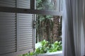 Beautiful rustic white Brazilian window