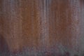 Beautiful rusty metal texture background. Old worn iron door with nails Royalty Free Stock Photo