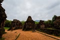 My Son Sanctuary in Hoi An Vietnam Royalty Free Stock Photo