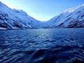 Beautiful Saif ul malook lake naran snowy mountains cool weather cristal clear water