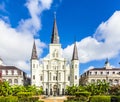 Beautiful Saint Louis Cathedral in the French Quarter in New Orleans, Louisiana.