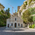 Beautiful Sainte-Devote Chapel in Monaco on a sunny day