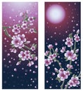 Beautiful Sakura banners