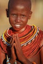 Beautiful Samburu girl in Archers Post, Kenya.