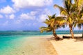 Beautiful San Blas Island at politically autonomous Guna territory in Panama Royalty Free Stock Photo