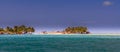 Beautiful San Blas island at politically autonomous Guna territory in Panama Royalty Free Stock Photo