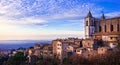 Beautiful San Martino al Cimino, near Viterbo, Italy.