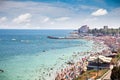 Beautiful sand beach in Costinesti, Constanta, Romania