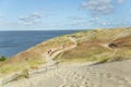 A beautiful sand dunes in a Neringa National park.