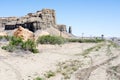 Beautiful sandstone rock formations along scenic state route 24 in Utah, USA