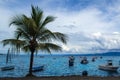 Beautiful sandy beach - Costa Rica Royalty Free Stock Photo