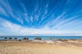 Beautiful port in Larnaca Cyprus Royalty Free Stock Photo