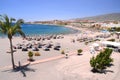 Beautiful sandy Playa de Torviscas in Adeje on Tenerife