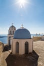 Beautiful Santorini island detail, Greece