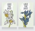 Beautiful save the date cards