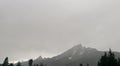 A Storm Brewing Over the Grand Tetons Royalty Free Stock Photo