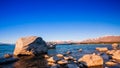 Beautiful scene near Lake Takapo New Zealand during holiday.