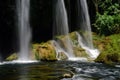 Beautiful scene of Upper Duden Falls in Antalya, Turkey Royalty Free Stock Photo