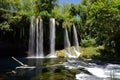 Beautiful scene of Upper Duden Falls in Antalya, Turkey Royalty Free Stock Photo