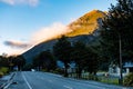Beautiful scenery in Arthur Pass National park, New Zealand