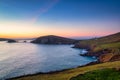 Beautiful scenery of the Atlantic Ocean coastline on Dingle Peninsula, County Kerry, Ireland Royalty Free Stock Photo