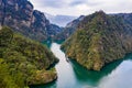 Beautiful scenery of Baofeng lake and mountain in China