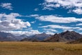 The Beautiful Scenery: Travelling in Tibet Royalty Free Stock Photo