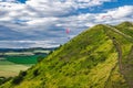 Paragliding in the Czech central highlands