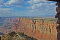 Beautiful scenery of Desert view from watchtower at Grand Canyon National Park USA Royalty Free Stock Photo