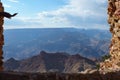 Beautiful scenery of Desert view from watchtower at Grand Canyon National Park USA Royalty Free Stock Photo