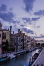 Beautiful scenery of the endless streets of Venice