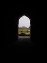 View Through The Window Called Mehraab Or Arch.