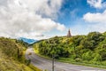 Beautiful scenery of The Great Holy Relics Pagoda Nabhamethanidol and Nabhapolbhumsiri Royalty Free Stock Photo