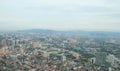 Beautiful Scenery of Kuala Lumpur from Petronas Towers in Malaysia Royalty Free Stock Photo