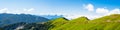 Beautiful scenery at Hehuanshan Main Peak, Wuling, Nantou County, Taiwan Royalty Free Stock Photo